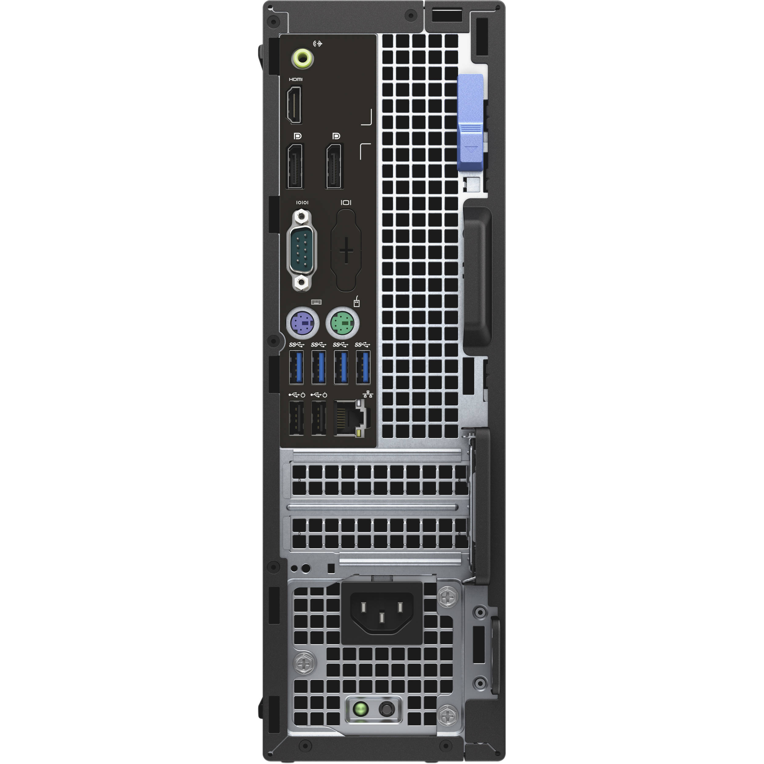 Refurbished (Excellent) - Dell 7040 SFF SFF Desktop - Black (Intel i5-6500 / 8 GB RAM / 256 GB SSD / Windows 10 Professional DVD Drive optional)