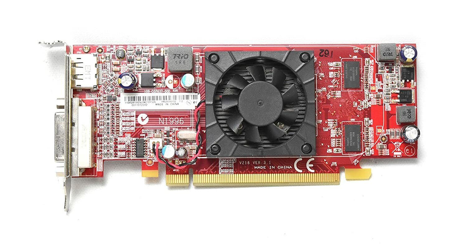 AMD 89Y6152 Radeon HD5450 - 512MB DDR3 PCIe-x16 64-Bit Video Card - Used