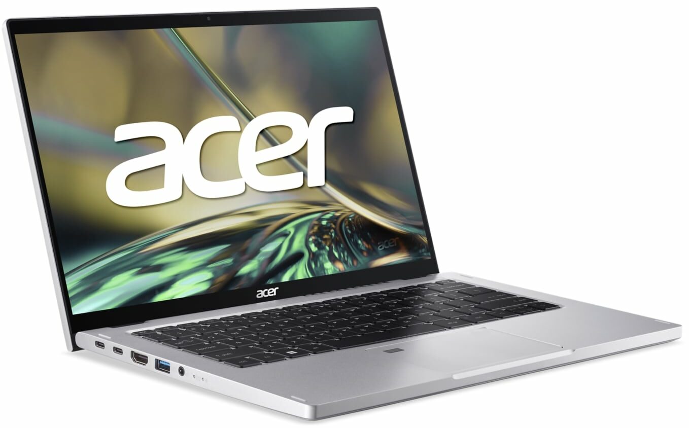 Acer Spin 3 SP314-55N 14" 2 in 1 Notebook I5-1235U 8GB LPDDR4 512GB NVMe Touchscreen Win11 Home  - Grade A